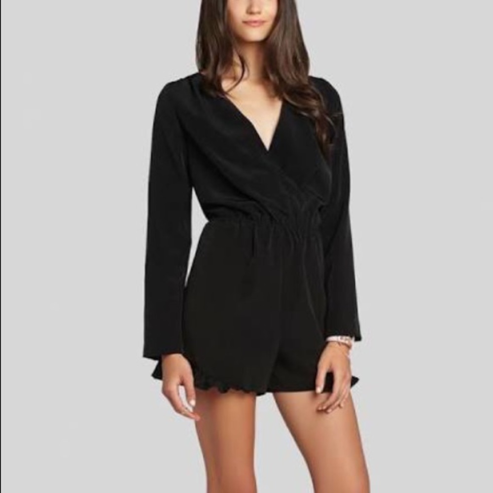 BCBG Generation Black Romper S